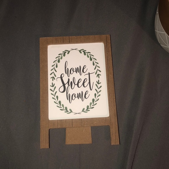 Other - a small sign that says home sweet home